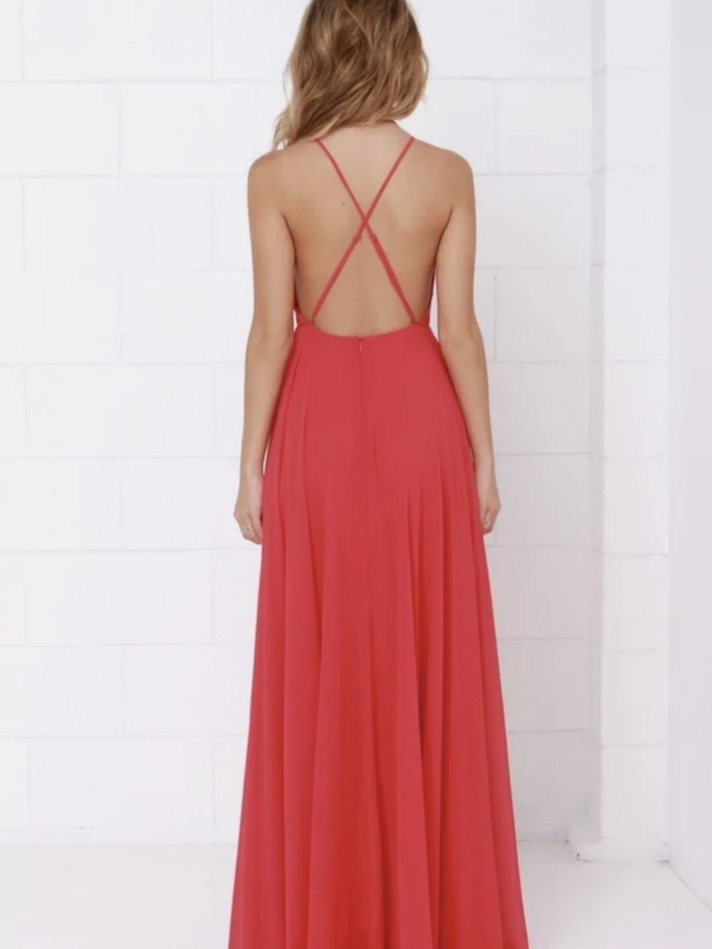 Lulus Mythical Kind of Love Red Maxi Dress
